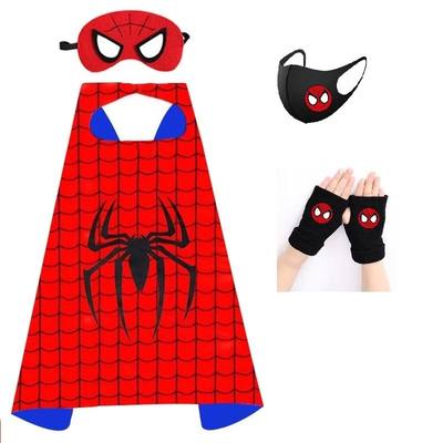 1/2/3pcs teeny Spiderman/Hulk/Iron Man/Captain America Cloak