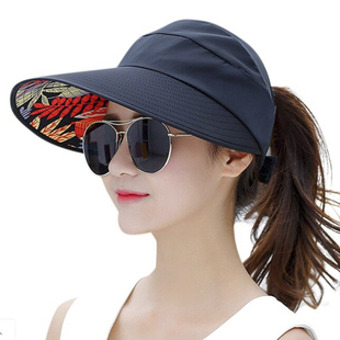 Women Protection Summer For Folding Hat Wide Sun Brim
