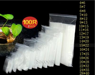 Small Zip Lock Plastic Bags Reclosable Transparent Bag Shoe