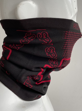 出口欧洲黑色头套头巾遮耳围脖跑步骑车春秋保暖滑雪面罩透气头套