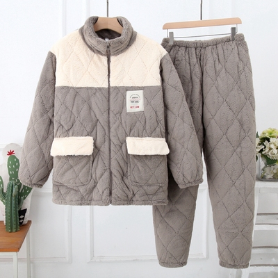 情侣绒情侣睡衣家居服让利促销