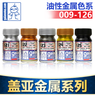 126模型漆军事高达汽车模手办GK上色 盖亚GAIA金属色油性漆009