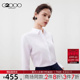 FW25商务通勤长袖 衬衫 商场新款 G2000女装 纯棉免烫 配送发夹