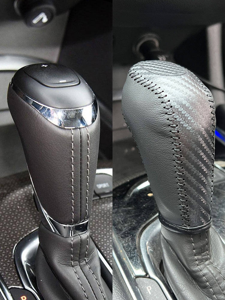 16-20款迈锐宝XL17-19探界者科鲁兹档把套真牛皮排挡套碳纤档位套