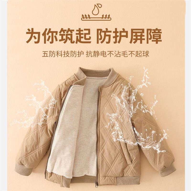 三防面料加厚儿童夹棉棉袄