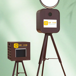 租赁婚礼photobooth互动相机拍照机盒子复古大头贴拍立得年会活动