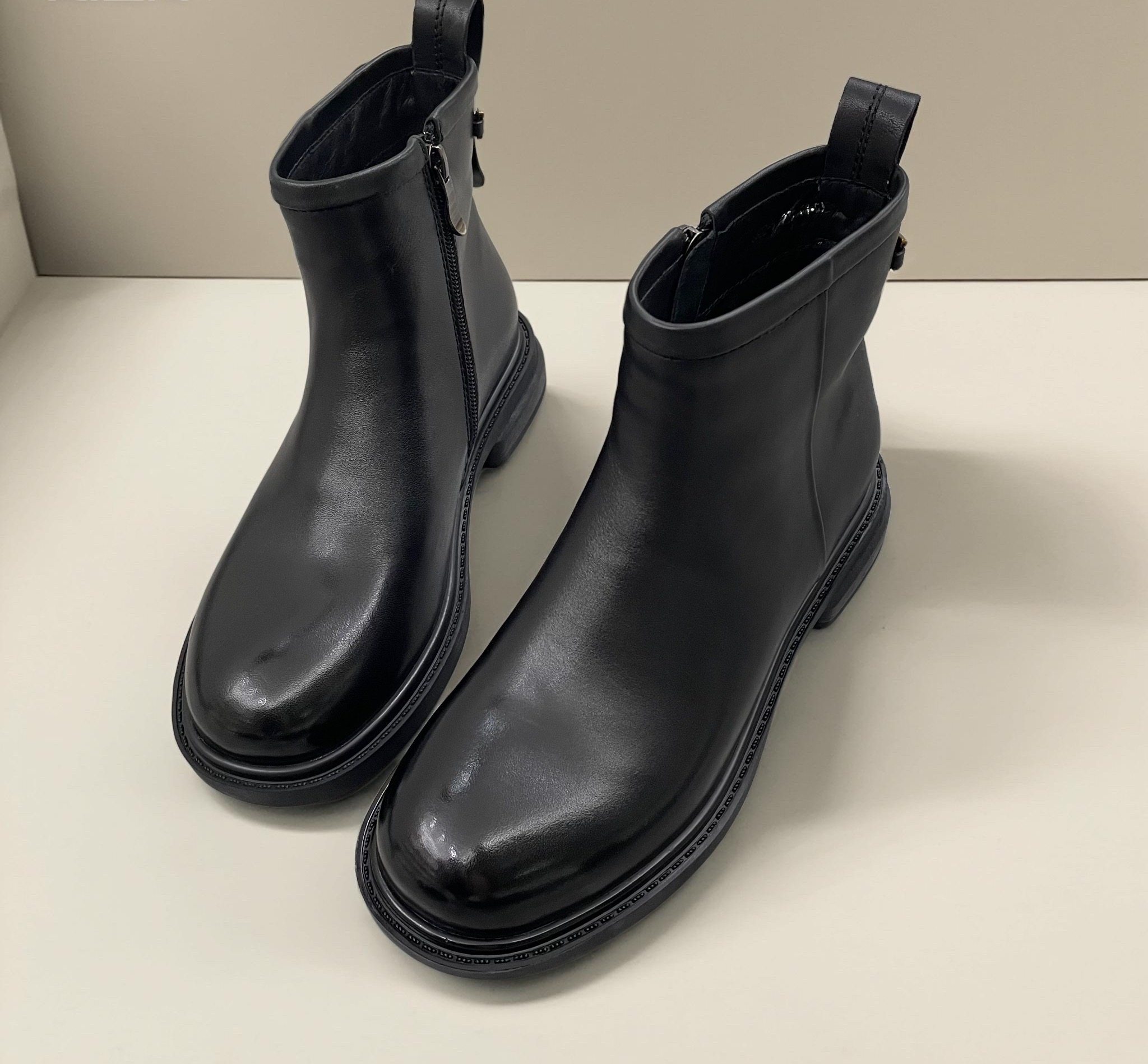 6822-5新款头层牛皮平底短靴单靴马丁靴流苏靴机踝靴女靴子,女鞋,时装靴,淘宝优惠券,粉丝福利购,淘宝优惠卷