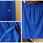 超值推荐 轻暖纯羊毛宝蓝色宽松休闲又显瘦半裙双侧口袋很好穿