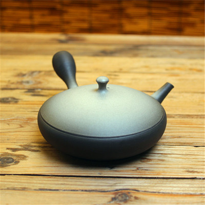 常滑烧冰茶壶白泥窑变急须壶