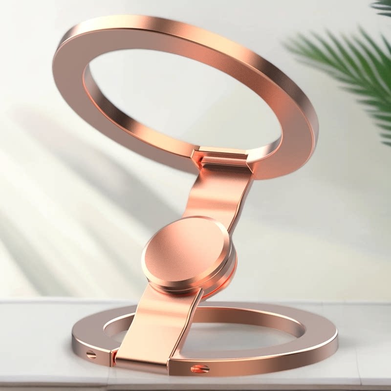 双环磁吸手机支架MagSafe强磁力指环桌面功能支撑架适用苹果通用