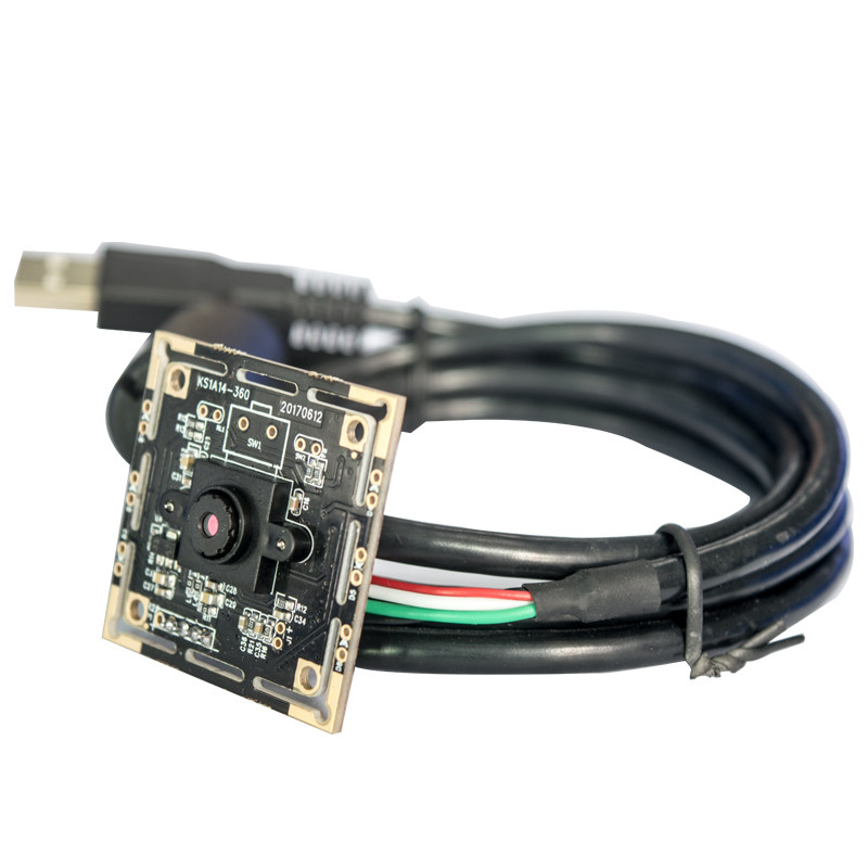 JIN QIANXIANG 100만 드라이버 없는 고화질 USB 카메라 모듈 모듈 720P 광고 기계 비디오 초인종 광각