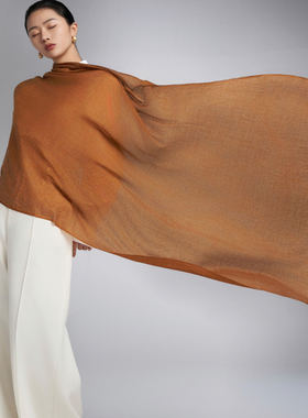 嫵WOO【限时折扣】海之星披肩明星同款围巾时尚百搭羊绒满天星