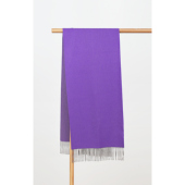 嫵WOO 限时折扣 多彩双面异色水纹春秋披肩保暖百搭羊绒围巾