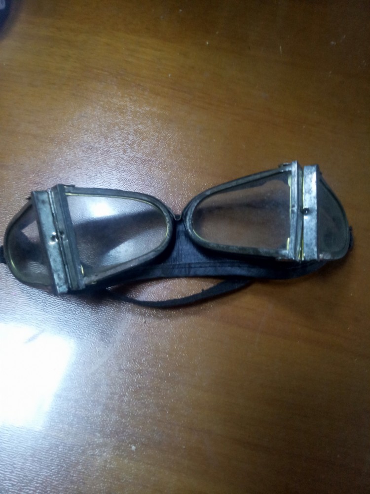 老款护眼镜摩托车防风镜老护目镜老眼镜铁框护目镜老式防风镜