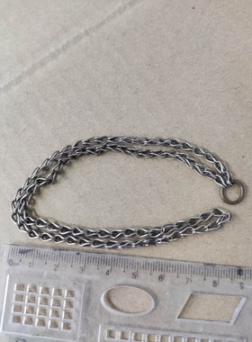 老银链子老银器老银饰银锁链银项链保老陋室明杂货铺