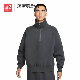 FZ7569 针织翻领休闲保暖宽松卫衣 060 Nike耐克Tech男士 42运动家