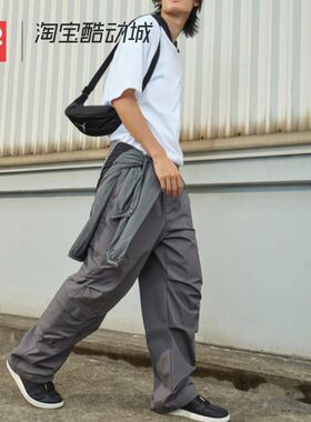 42运动家 Jordan 男子直筒休闲工装透气宽松运动长裤 HV0531-068