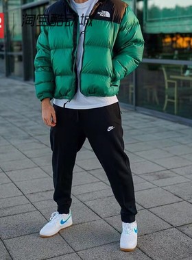 42运动家 Nike Sportswear 系带束脚针织运动长裤 男款BV2763-010