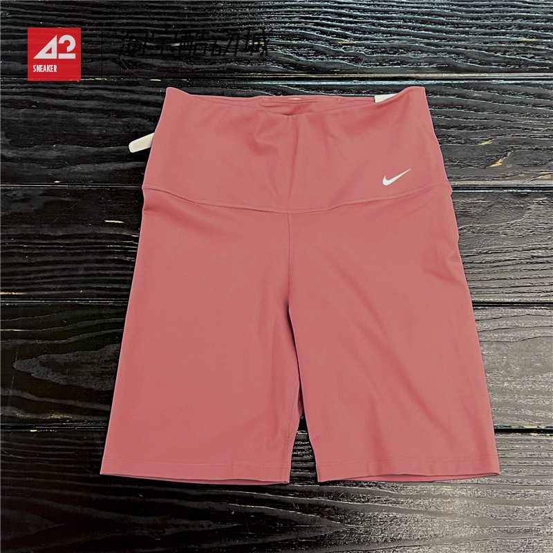 42运动家 Nike耐克 DRI-FIT高腰透气健身运动紧身短裤 DV9023-638