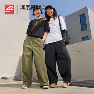 42运动家 JORDAN 女子项链图案宽松棉质圆领短袖T恤 IH0834-100