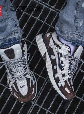 42运动家 Nike P-6000 低帮休闲通勤跑步鞋 男款灰褐色CD6404-202