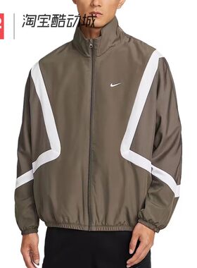 42运动家 Nike Icon 男款立领拉链运动风休闲夹克外套 IM3355-004