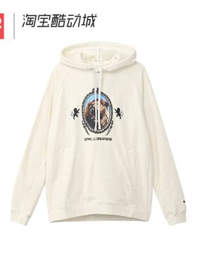 42运动家 NIKE耐克詹姆斯男子加绒套头衫篮球长袖卫衣 FB7124-027