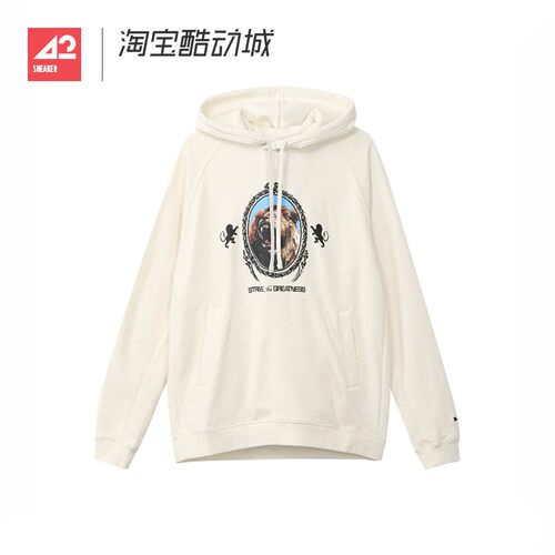 42运动家 NIKE耐克詹姆斯男子加绒套头衫篮球长袖卫衣 FB7124-027