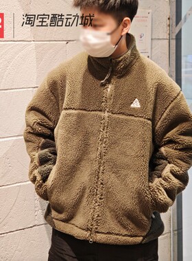 42运动家 Nike ACG 户外机能仿羊羔绒保暖夹克外套卡其FV8654-247