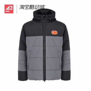 42运动家 Nike Air 舒适休闲保暖拼接棉服外套 男款 HM0198-060