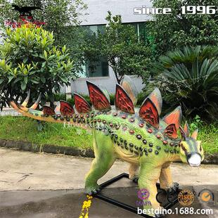 大型仿真剑龙模型制作华龙-龙工厂软硅胶皮肤颜色逼真形态各异.