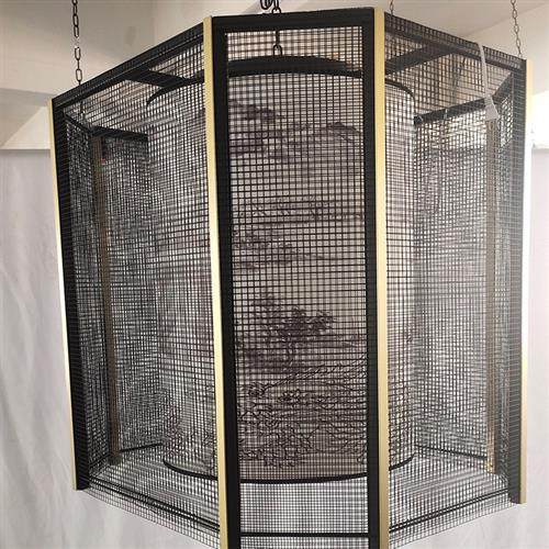 厂家设计非标民宿中式吊灯酒店旅馆展厅复古新中式六边形大吊灯,家装灯饰光源,客厅吊灯,淘宝优惠券,粉丝福利购,淘宝优惠卷