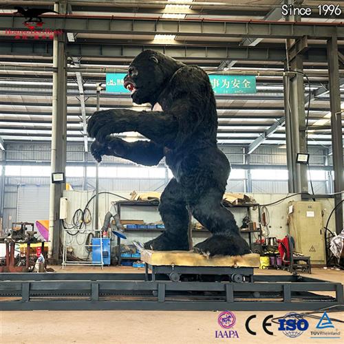 仿真机械模型粘毛大金刚工艺品机械电动仿真动物生产厂家