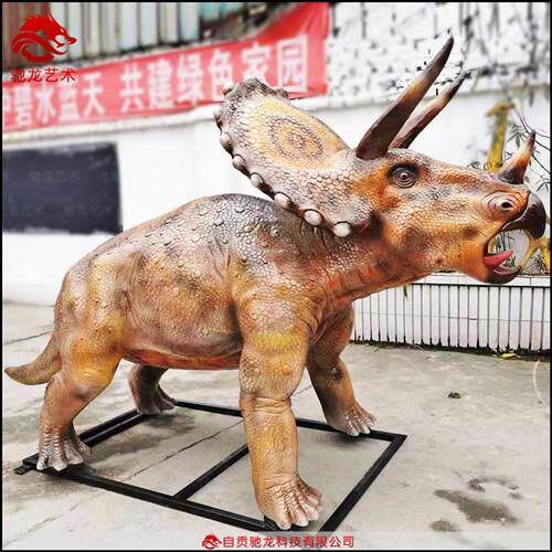 仿真霸王龙剑龙三角龙祖母暴龙玻璃钢树脂雕塑儿童乐园大型真恐龙