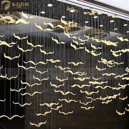 售楼部沙盘非标定作吊灯创意飞鸟艺术灯酒店会展迎宾大厅中空吊灯,家装灯饰光源,客厅吊灯,淘宝优惠券,粉丝福利购,淘宝优惠卷