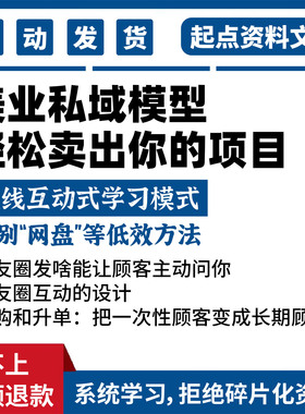 美业私域拓客实战方案引流话术活动模板全流程实操朋友圈社群模式
