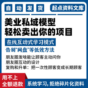 美业私域拓客实战方案引流话术活动模板全流程实操朋友圈社群模式