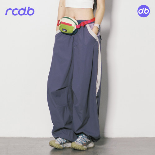 RCDB户外速干防泼水阔腿工装裤