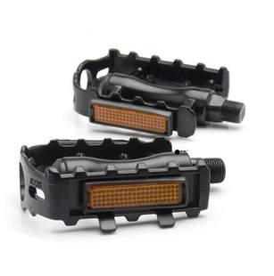 热销通用山地车自行车铝合金脚踏板脚蹬单车配件公路车折叠车脚踏