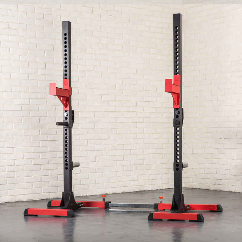 承重500KG的分体深蹲架方便收纳