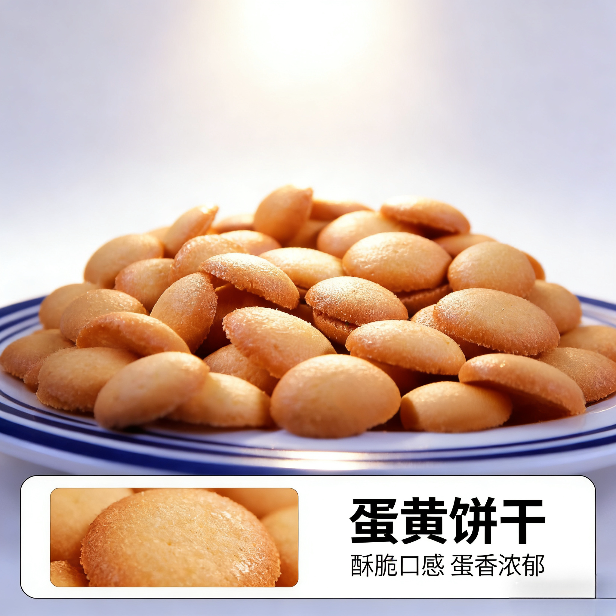 老北京奶香片小蛋黄元薄饼煎饼酥儿时味道小时候老式7080记忆零食