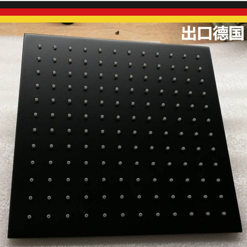 出口德国方形10寸飞雨花洒喷头