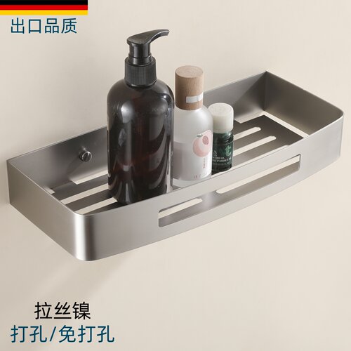 浴室304不锈钢免打孔沥水置物架