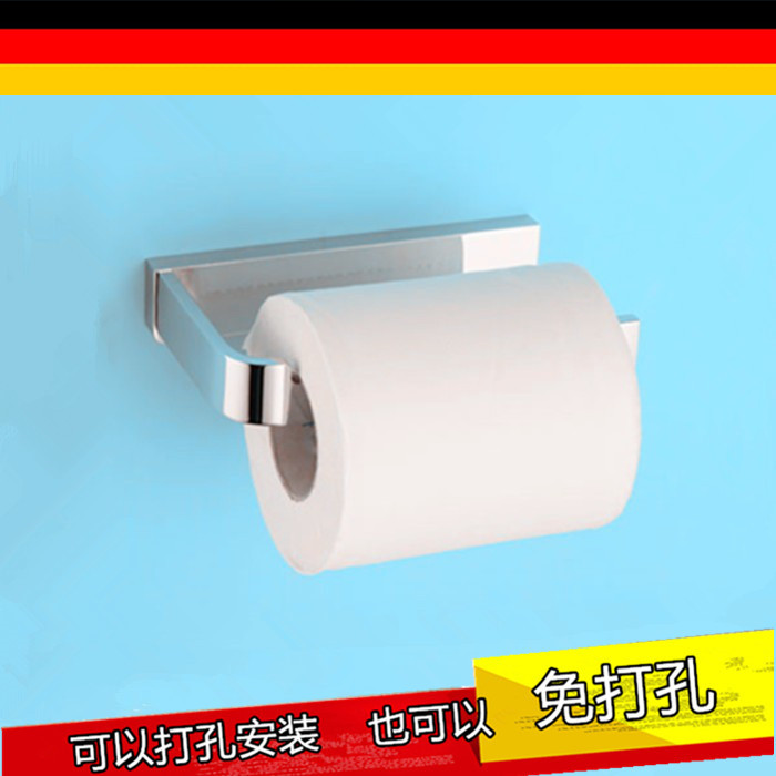 出口德国厕所全铜实心无盖卷纸架