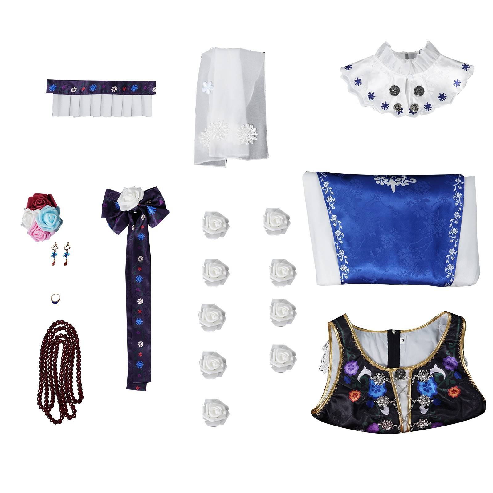 第五人格cos服调香师cos鸽子般的尤迪特cos服二次元游戏全套套装