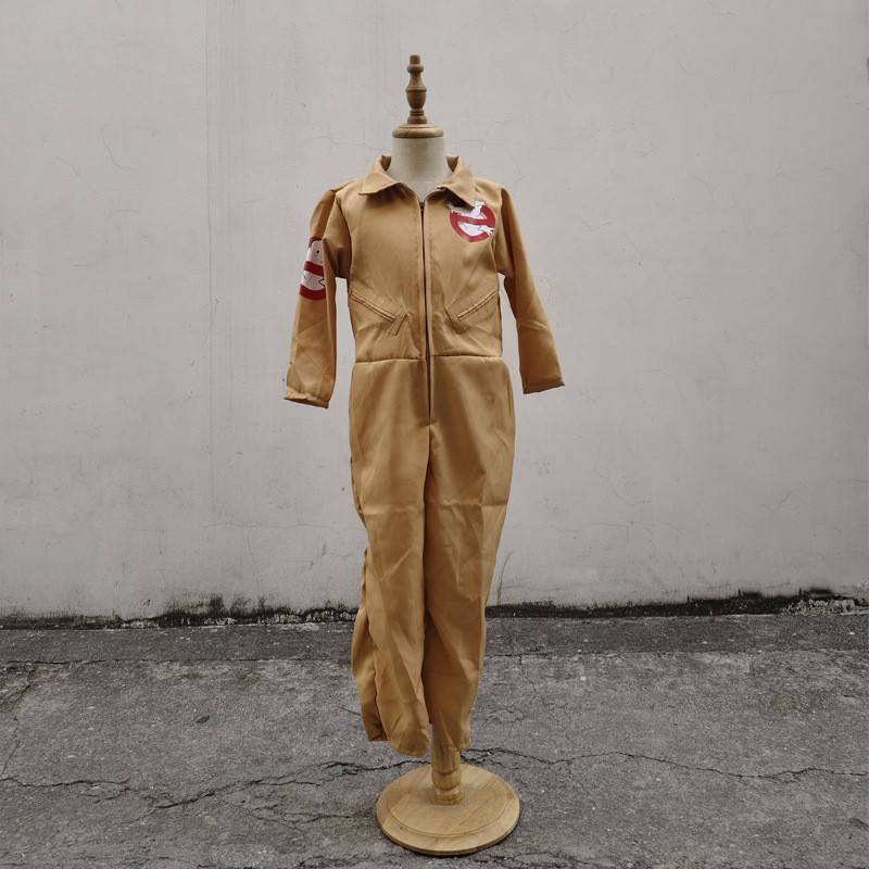 万圣节抓鬼敢死队制服COS抓鬼队扮演服带枪量子包儿童成人演出服