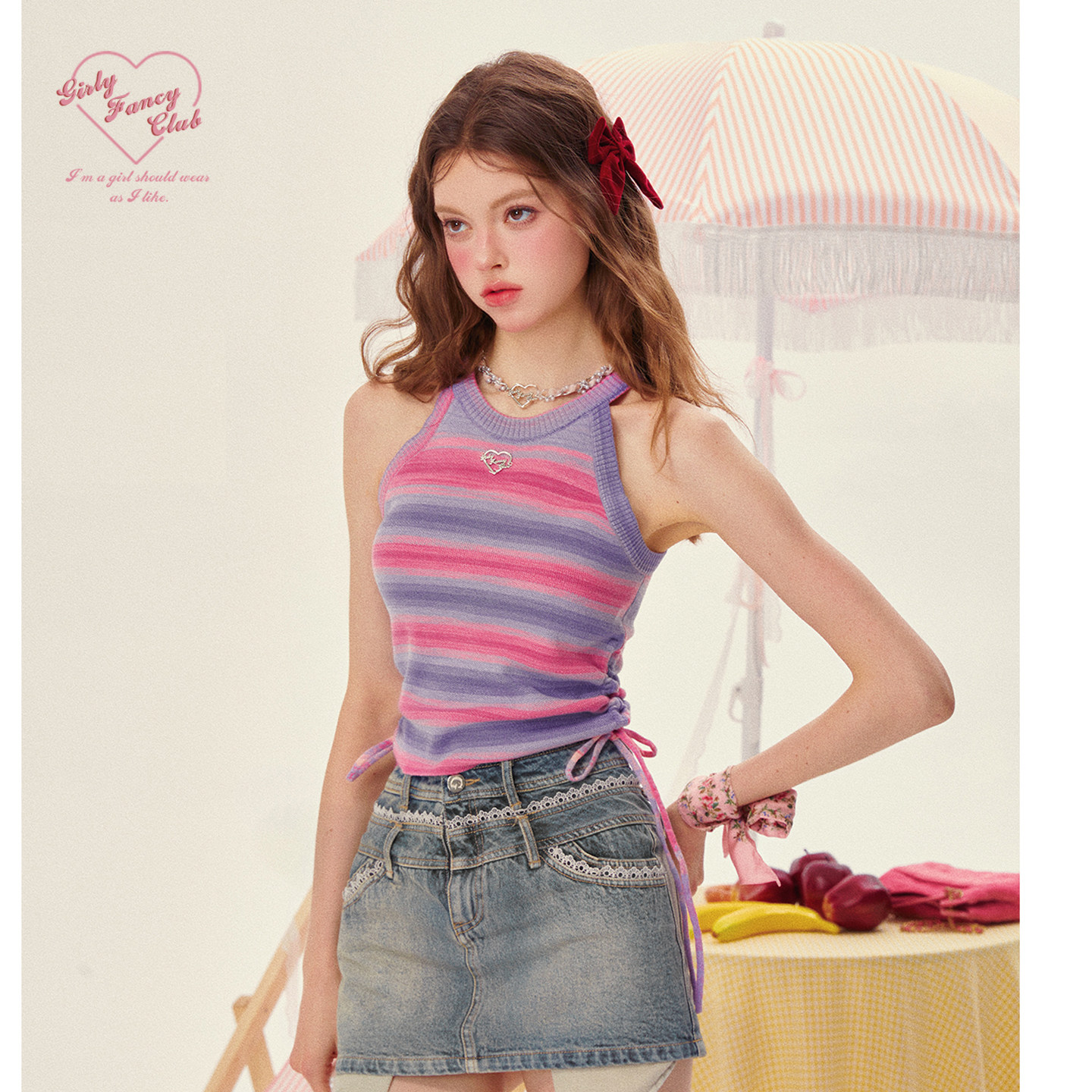 GrilyFancyClub彩虹背心图片
