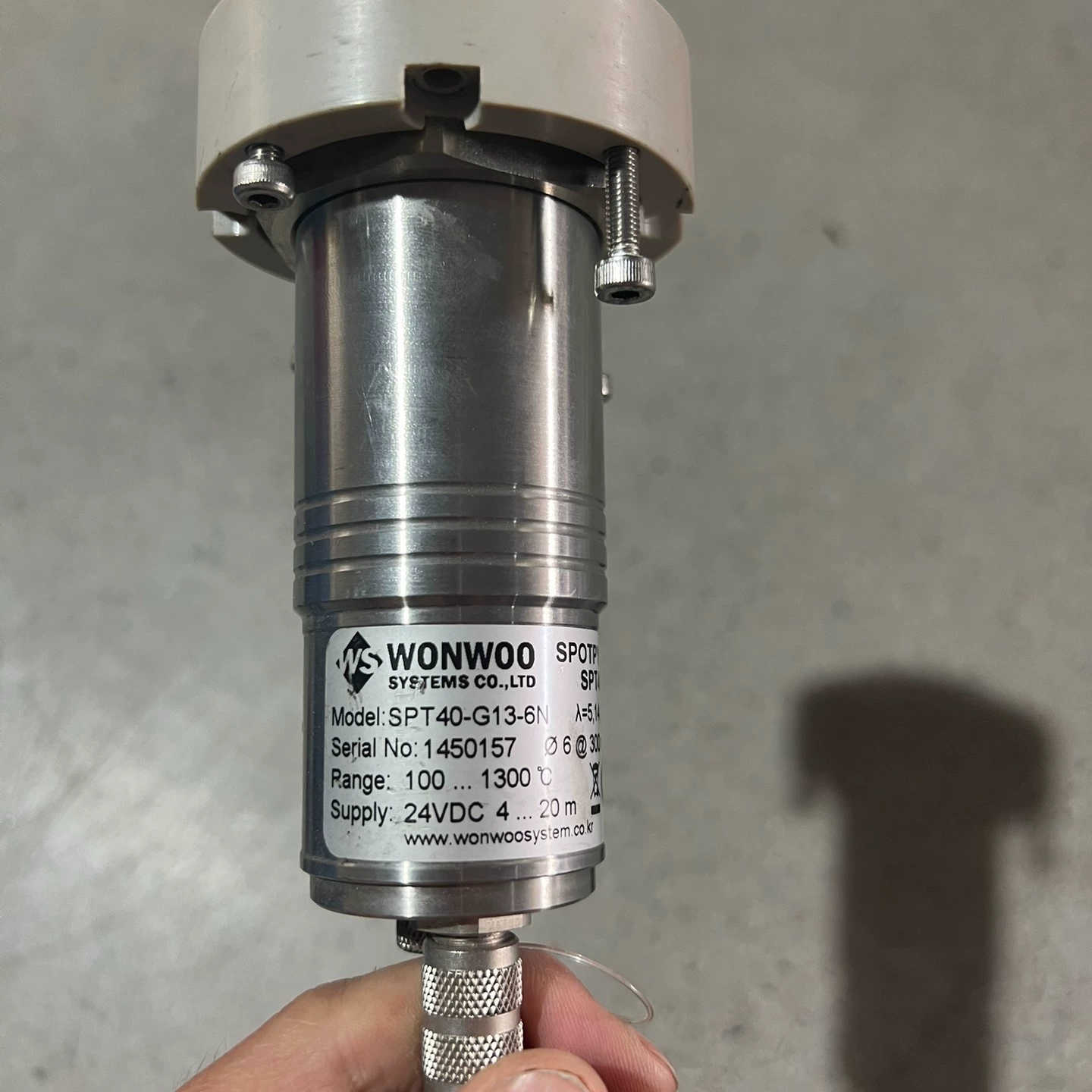 WONWOO红外测温仪SPT40-G13-6N，测温范围10