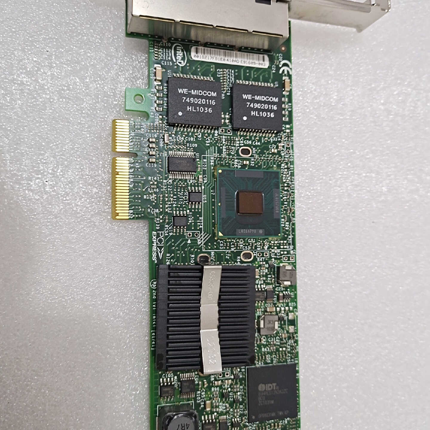 英特尔E1G4ET2 E1G44ET2BLK 82576GB