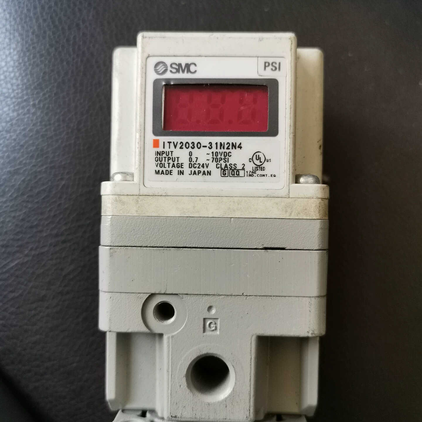 SMC ITV2030-31N2N4比例阀实物如图，需要联系